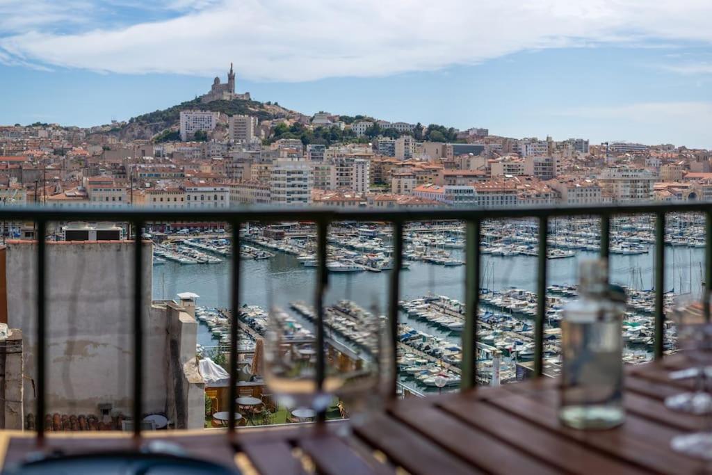 Terrace Apartment Old Port Exceptional View Marseille Exterior photo